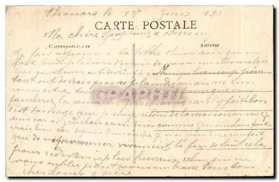 Thouars (D.-S.) - Zamek Duszy Trémoille - Ogólny widok — A. Ganne, wydawca — Rewers