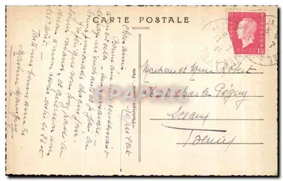 Tessé-la-Madeleine — La Roseraie — Fototipo Paris, n°35 — Verso