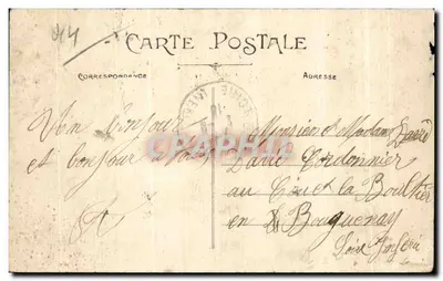 NANTES — La Cathédrale prise du Cours Saint-André — Collection F. Chapeau, Nantes - 6e mille — Verso