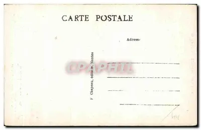 NANTES — Beffroi de Sainte-Croix — F. Chapeau, Nantes, n°69 — Verso
