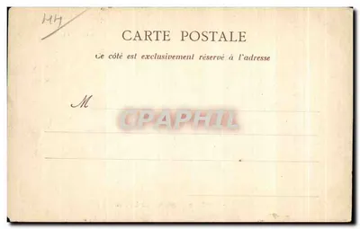 Kathedraal - Graf van generaal de La Moricière — Nantes — Chicht E. L. - 84 — Achterkant