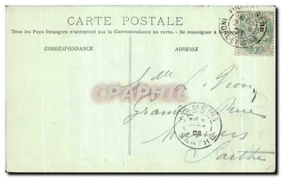 Le Tombeau des Enfants de Charles VIII — Tours — La Cathédrale — LL — Rewers