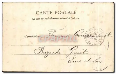 Panorama Paryża - La Cité — souvenirs d'amitié — Maurice Aubert — Rewers