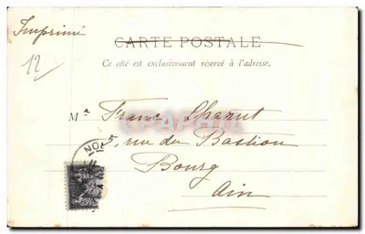 Montpellier-le-Vieux — Brama Mycén — Labouche Frères, Toulouse — Rewers