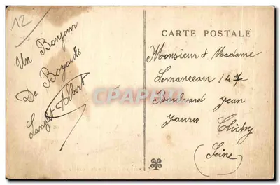Bozouls — Fonte da Rance ou Fonte de Bozouls — editor não identificado — Verso