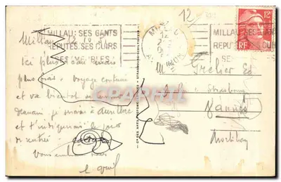 Millau — Widok ogólny — LL.1 — Wydawca: Ch. des Arts Photomécaniques, Strasbourg — Rewers