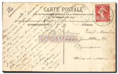 BAR-sur-SEINE - Panorama (lado Sul) — editor Sémoir & Adolphe, Bar-sur-Seine, número de série visível — Verso