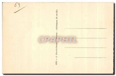 Wnętrze auvergnaskie — Poesja Auvergne — J. Cottretfangues, wydawca — Rewers