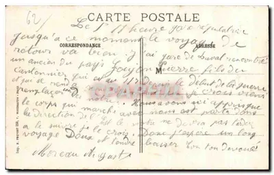 Neuve-Chapelle (P.-de-C.) — As ruínas após o terrível bombardeio — J. Courcier, 8, rue Simon-le-Franc, Paris — Verso
