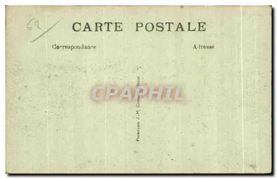 Ruínas de LENS — Rue de Douai — Fototipia J.-M. Combier — Verso