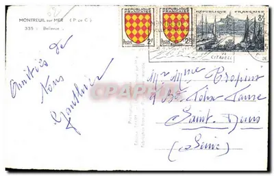 Montreuil-sur-Mer — Bellevue — editor Revu — Verso