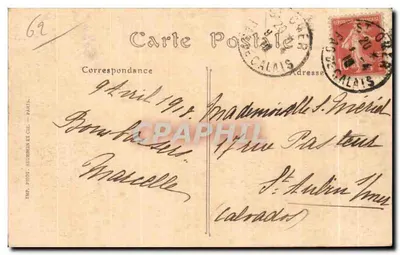Saint-Omer (Pas-de-Calais) — Altare di Notre-Dame-des-Miracles nella Basilica Notre-Dame — Edizione L. Loretz, Saint-Omer (Pas-de-Calais), n°49 — Verso