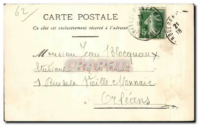 Boulogne-sur-Mer — Odpłynięcie na ryby — Cuvilier, fot. Boulogne-s.-Mer. — Rewers