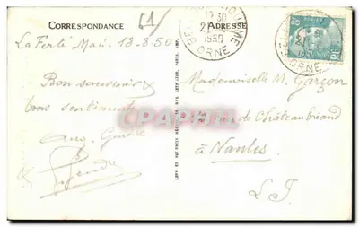 La Ferté-Macé — A Igreja — LL. n°43 — Verso