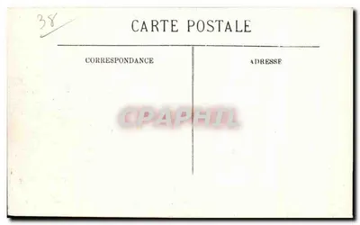 Grenoble — Rue Lucée i łańcuch Alp — Graphphil, nr 400 — Rewers