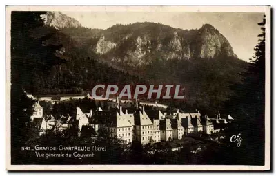 Grande Chartreuse (Isère) — Vista geral do Convento — Cig