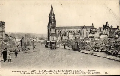 As ruínas da Grande Guerra — Baccarat — Visé Paris n°619