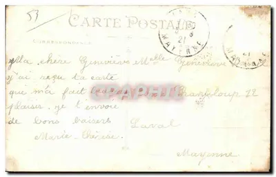 Laval — O Museu de Belas Artes — Artaud e Nozais, Nantes — Verso