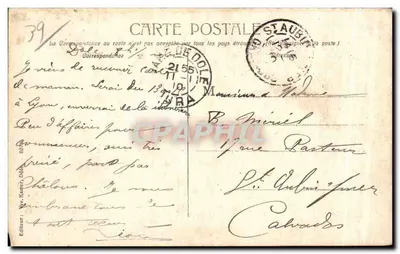 Dôle — Widok z dzwonnicy — Wydawca: Dôle, nr 14 — Rewers