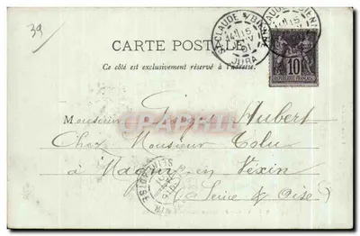 S'CLAUDE - Faubourg Marcel - La Bienne — Toursme Haut-Jura — Rewers