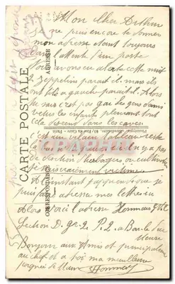 Triaucourt (Meuse) — Widok ruin — Benoist, Wyd. - Bar-le-Duc — Rewers