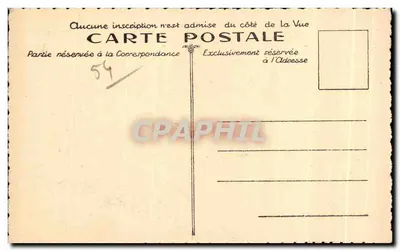 TOUL — Case in stile Rinascimentale, Via Generale Gengoult — Edizione Laucher, Toul — Verso