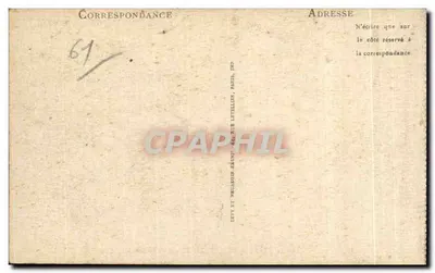 Tessé-la-Madeleine — O Castelo — L. L. — n° 360 — Verso