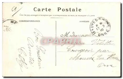 Okręg ALENÇON — Sarthe w St-Céneri-le-Cérei — Wydawca: A. Hime — Rewers