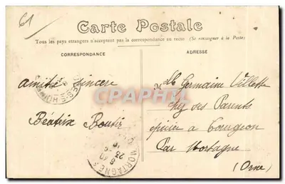 Belleme (Orne) — Fonte da Herse (Floresta de Belleme) — Editora Galdson-Gotichard — Verso