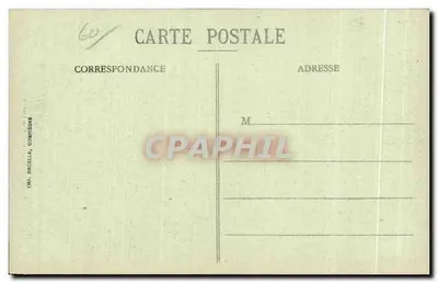 Compiegne - Statua di Giovanna d'Arco — editore Decelle, n°60 — Verso