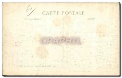 Compiègne — Pont de pierre détruit par le génie français — Éditeur E.D. — Verso