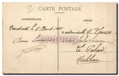 Malo-les-Bains - De Gemeente — G. A. R. — Achterkant