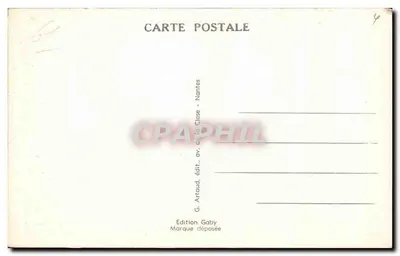 Domfront — Publiczny ogród — Główna aleja — Saby n°424 — Rewers