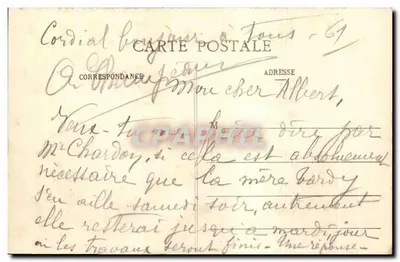 Alençon — Ogólny widok — Dom Sklepów Zjednoczonych, Alençon, wyd. — Rewers