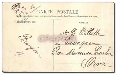 St-LEU-d'ESSERENT — Abside da Igreja — R. Vignon filho, Senlis — Verso