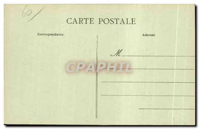 Senlis — Wagon kolejowy zniszczony przez Niemców — A. L'Hoste, ulica Lafayette, Paryż — Rewers