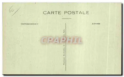 Lassigny (Oise) — Zbiór ruin Katedry — Photot Express, Vincennes Paris — Rewers