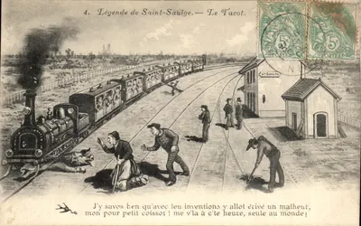 Lenda de Saint-Saulge — Le Tacot — Editor não identificado, n° de série 4