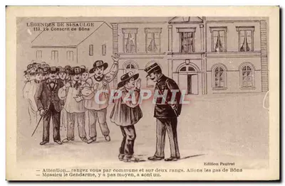 Lendas de St-Saulge — O Conscri de Bôna — Edição Pautrat