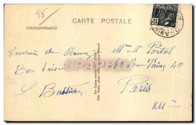 Surgy (Nièvre) — Dal van de Yonne — Uitgever EDSA, n° 167 bis — Achterkant