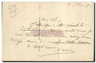 Duß i. L. — Garnisonkerk — onbekende uitgever — Achterkant