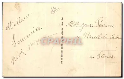 Coulommiers — Stare domy Kapucynów — ND. — Rewers