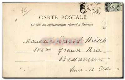 Rouen — Quai de la Bourse. Izba Gospodarcza — Wydawca G. G. n°96 — Rewers
