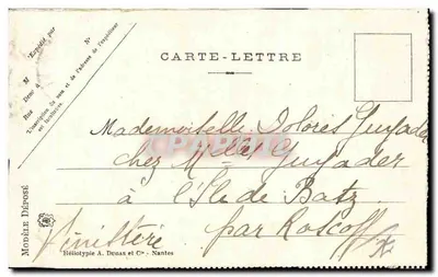 Le Havre — Saloon "La Provence" — Rewers