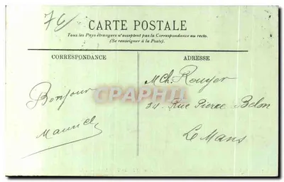 Sainte-Adresse — O Boulevard Marítimo e o Cabo da Hève — LL. — Verso
