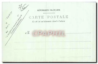 Le Havre — Perspectiva do Grand Quai — LL. n°6 — Verso