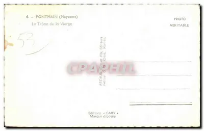 Mostmain (Mayenne) — Troniec Panny Marii — Wydawnictwo Caby — Rewers