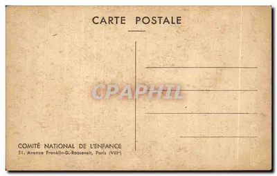Animais doentes da peste — Semana Nacional da Criança — F. Lesourt — Verso