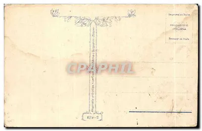 Jockey a cavalo — ilustração — Gasparrini, n° 889-2 — Verso
