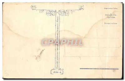 Corrida de cavalos — Jockey em ação — Gasparrini, Milão — Verso